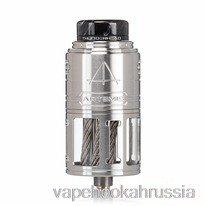 Vape Juice Thunderhead Creations Artemis V2 Верхняя намотка 25 мм RDTA Silver